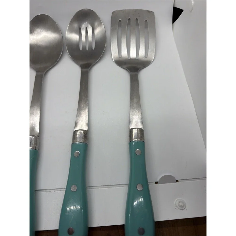 The Pioneer Woman Frontier Collection Stainless Steel COOKING Utensils- READ